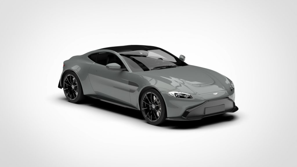 图片[3]-Lowpoly Aston Martin Vantage 2019