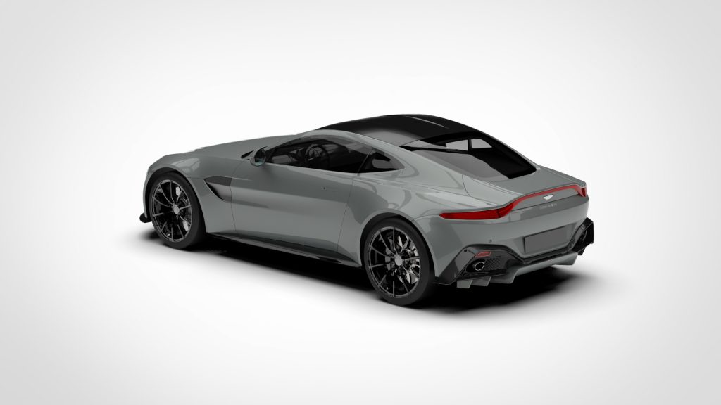 图片[4]-Lowpoly Aston Martin Vantage 2019