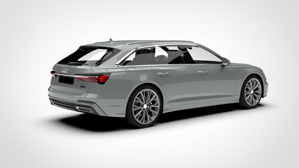 图片[3]-audi a6 avant s line 2019 3d模型