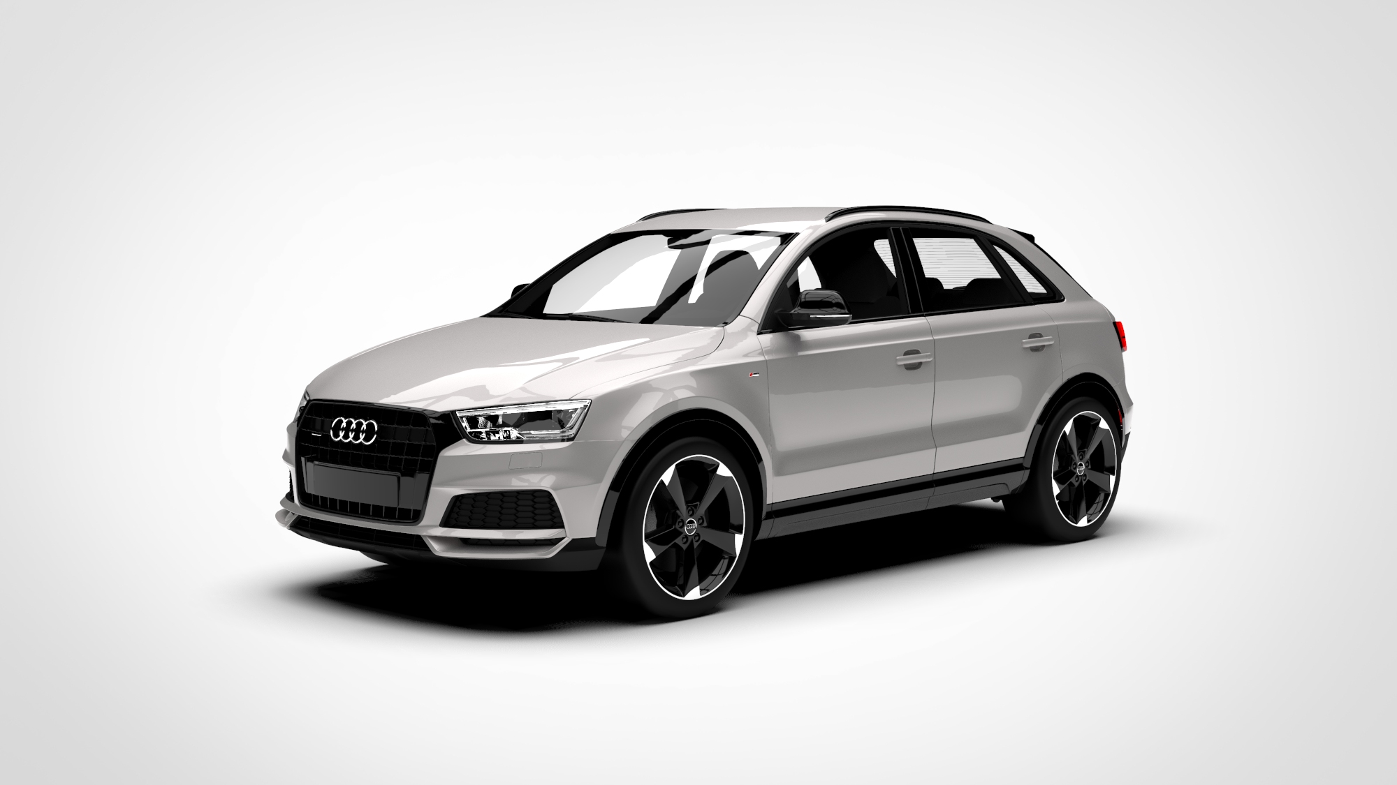 奥迪Q3 audi-q3-2019 3d模型