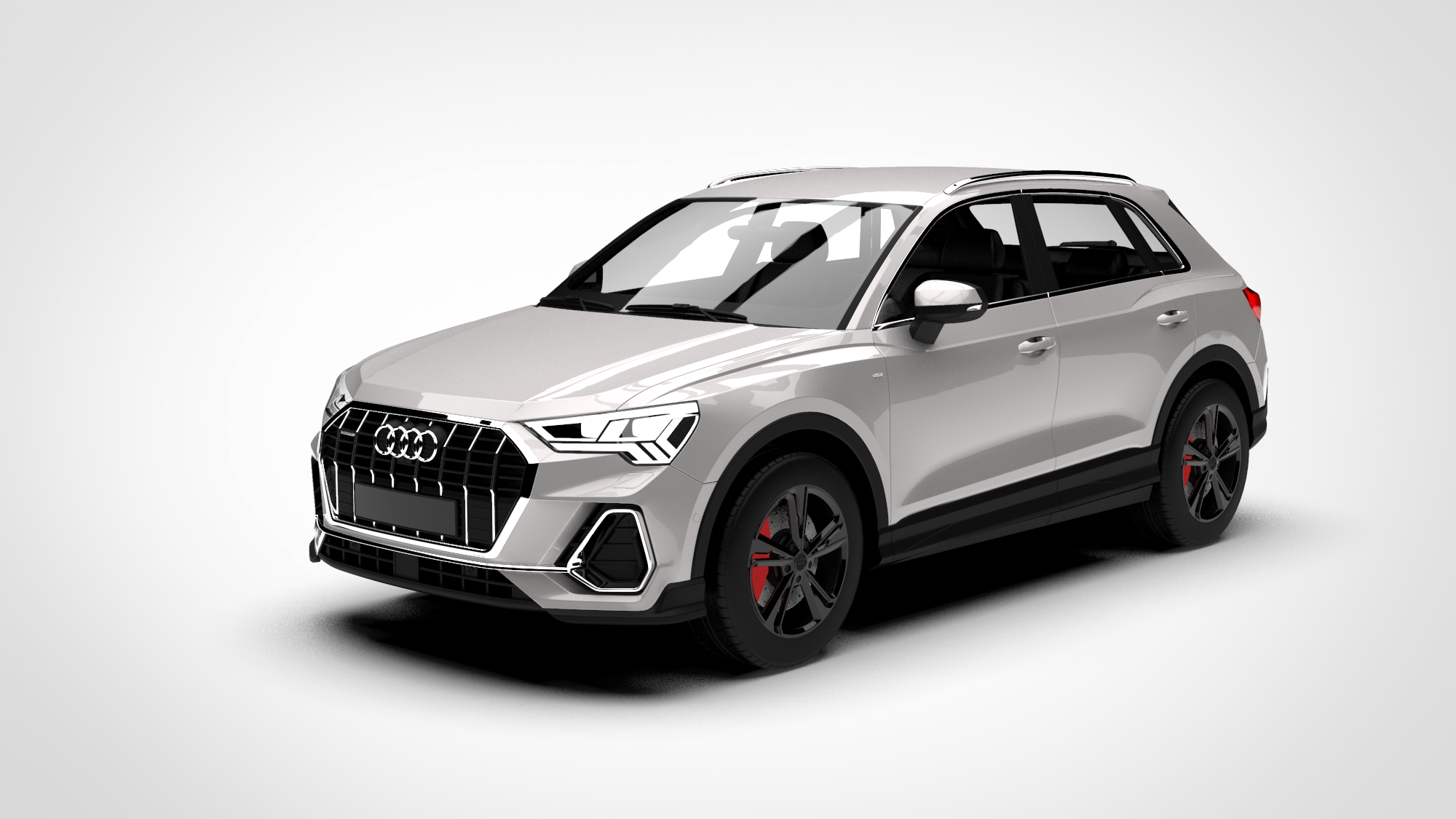 奥迪Q3 audi-q3-2020 3d模型