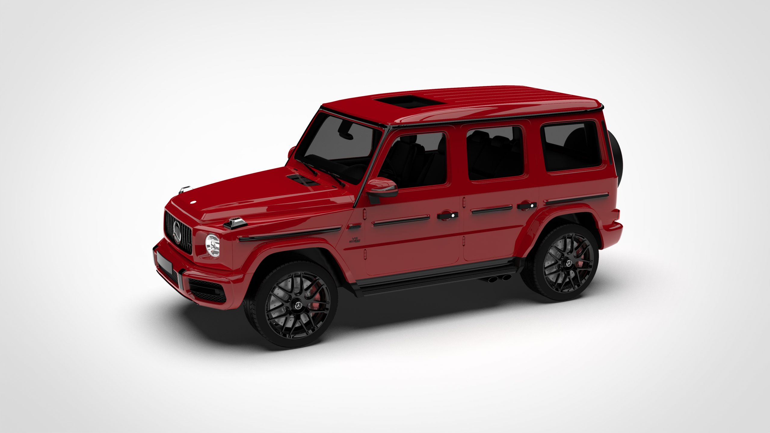 Mercedes Benz AMG G63 2020 3d模型