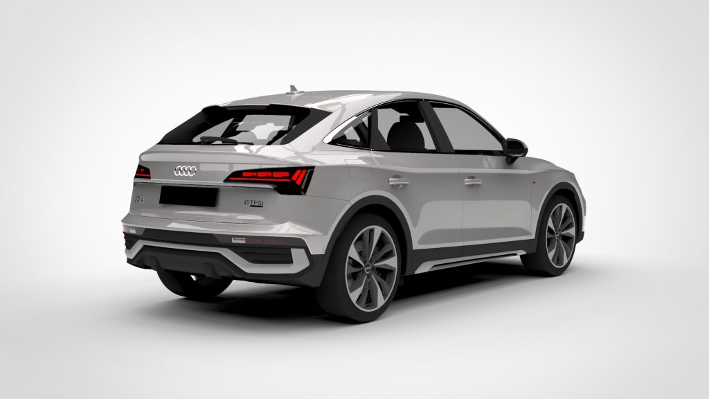 图片[3]-奥迪audi q5 sportback s line 2021 3d模型