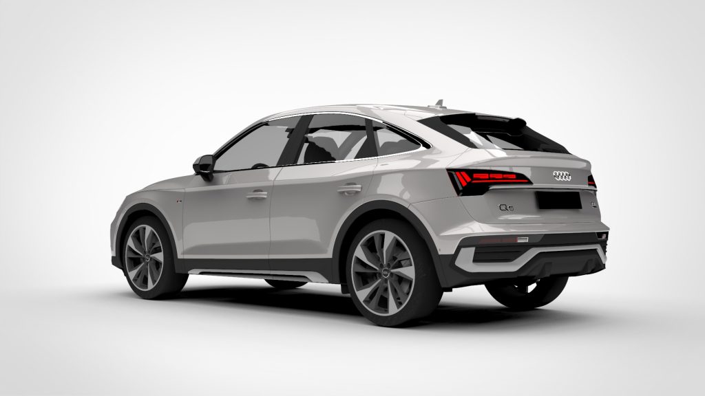 图片[4]-奥迪audi q5 sportback s line 2021 3d模型