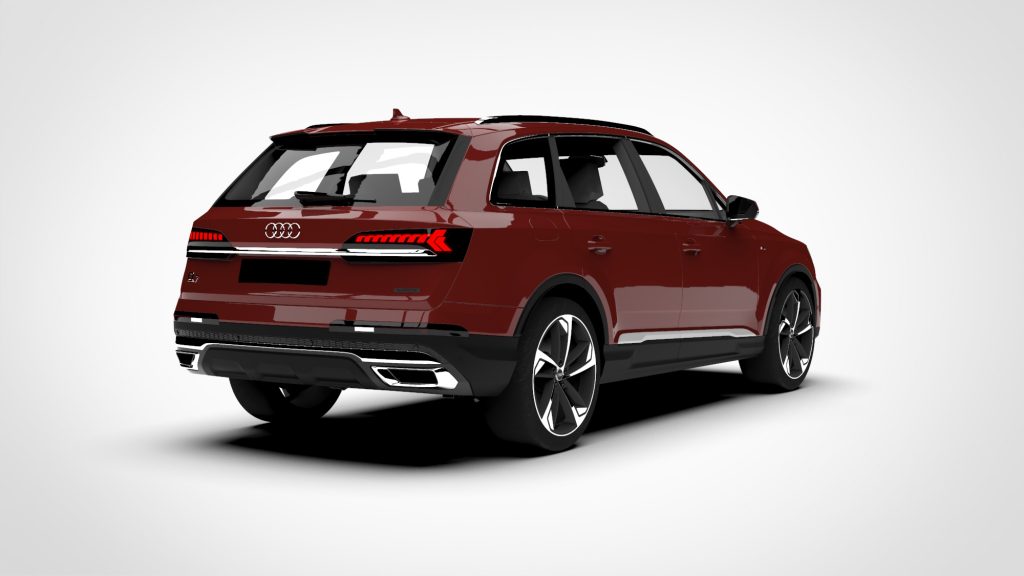 图片[3]-奥迪Q7 audi q7 2020 3d模型