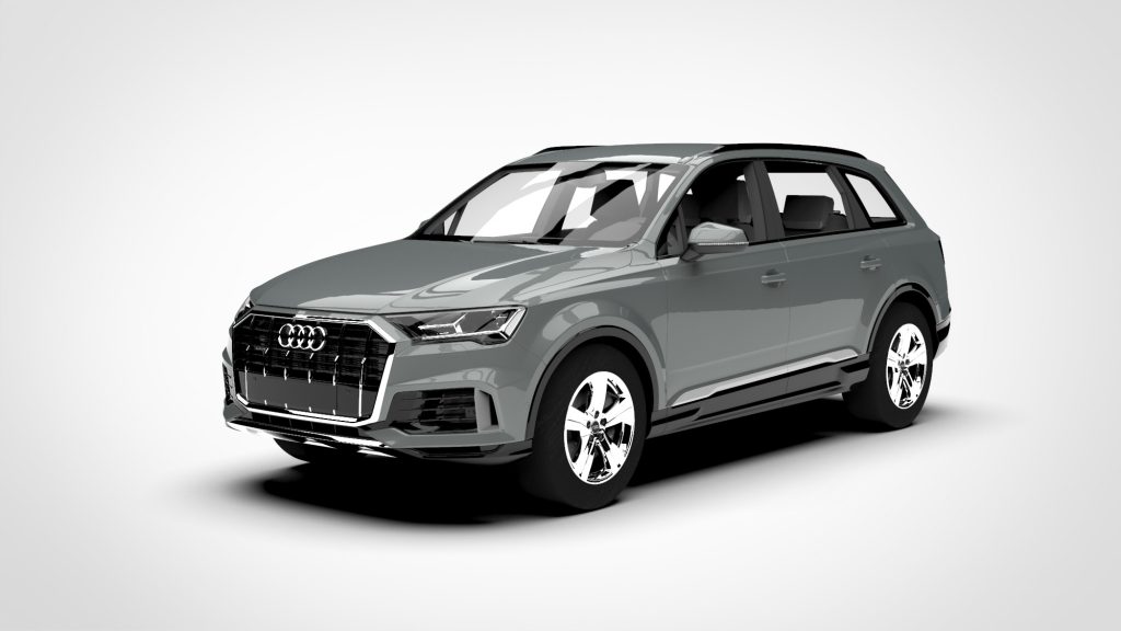 图片[1]-奥迪Q7 audi q7 basic 2020 3d模型