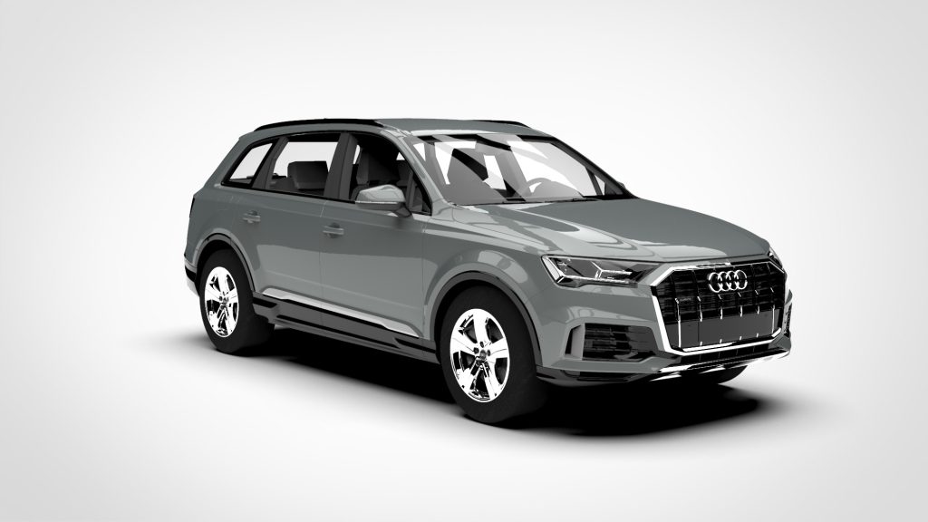 图片[2]-奥迪Q7 audi q7 basic 2020 3d模型