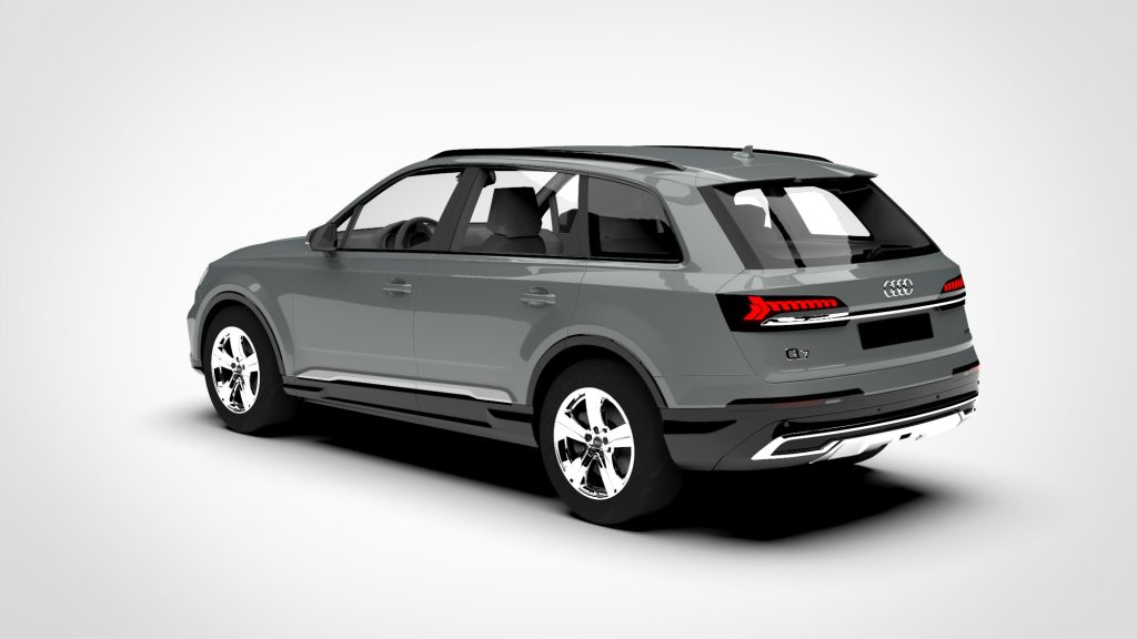 图片[4]-奥迪Q7 audi q7 basic 2020 3d模型