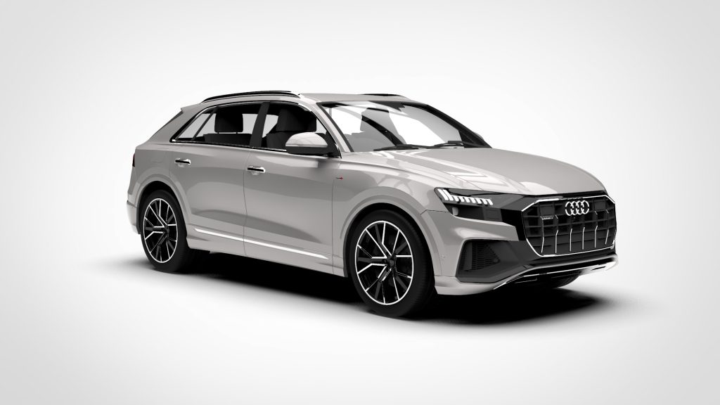 图片[2]-奥迪Q8 audi q8 50 tdi quattro s line vorsprung edition 3d模型