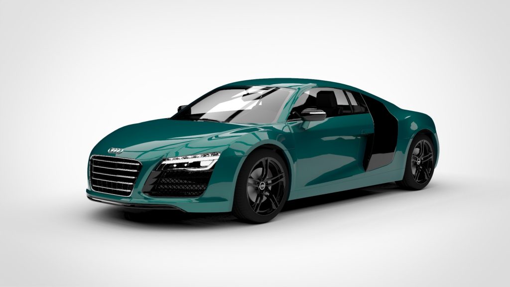 图片[1]-奥迪R8 audi r8 2013 3d模型