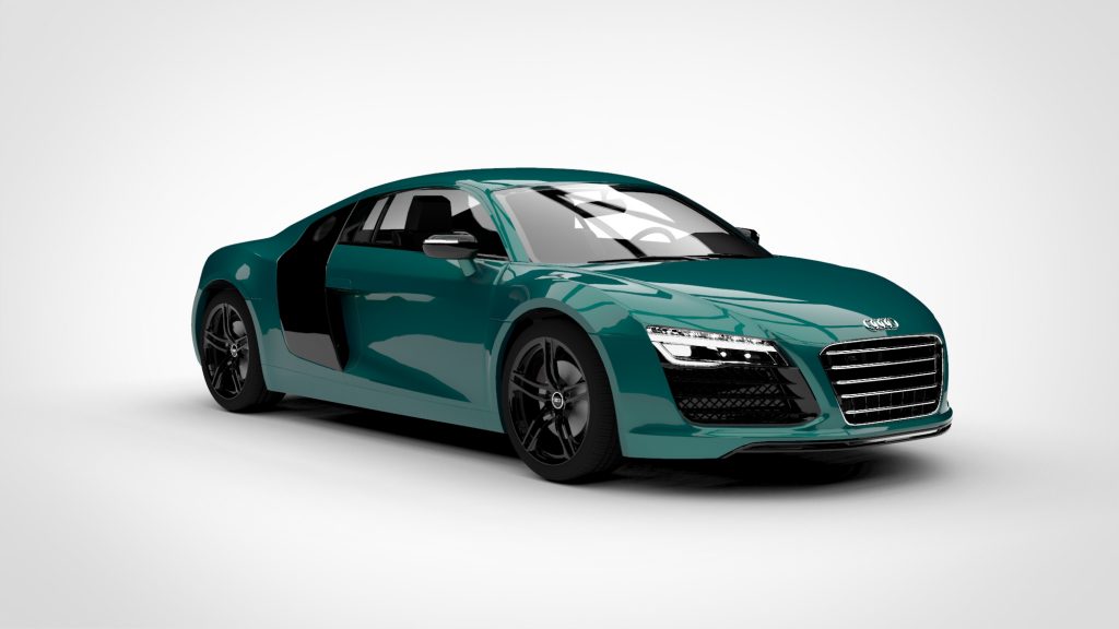 图片[2]-奥迪R8 audi r8 2013 3d模型