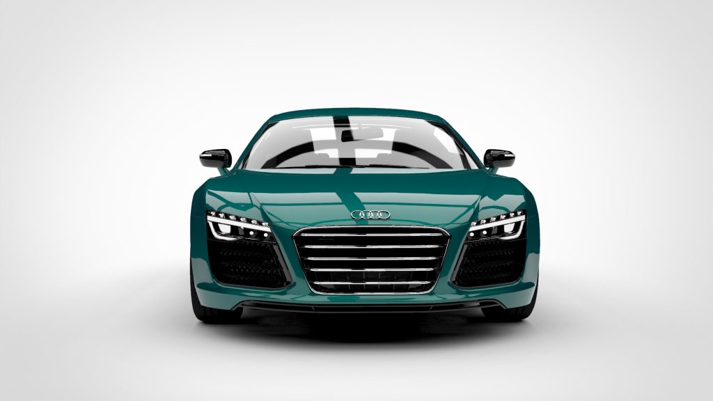 图片[5]-奥迪R8 audi r8 2013 3d模型