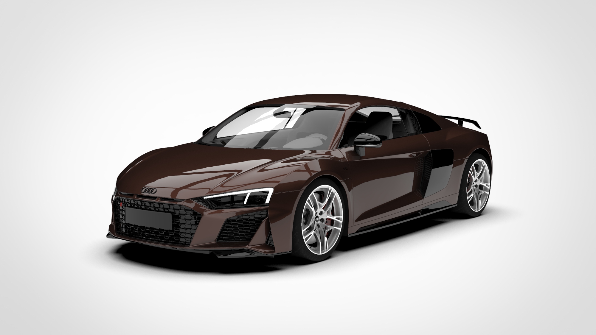 奥迪R8 audi r8 2019 3d模型