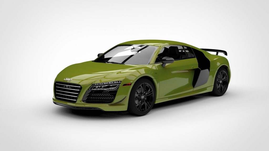 图片[1]-奥迪R8 audi r8 competition 2015 3d模型