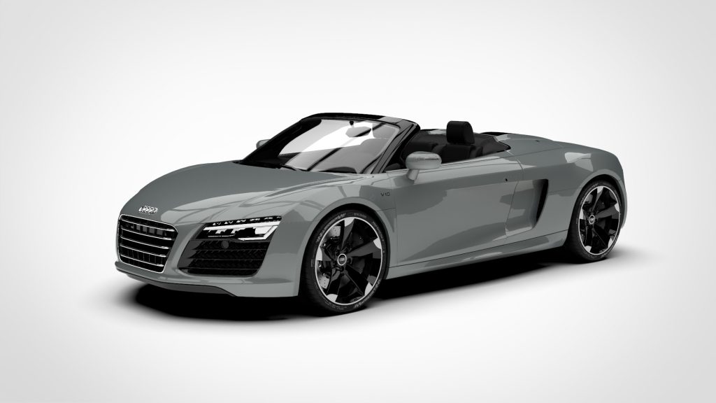 图片[1]-奥迪R8 audi r8 e tron spyder 2016 3d模型