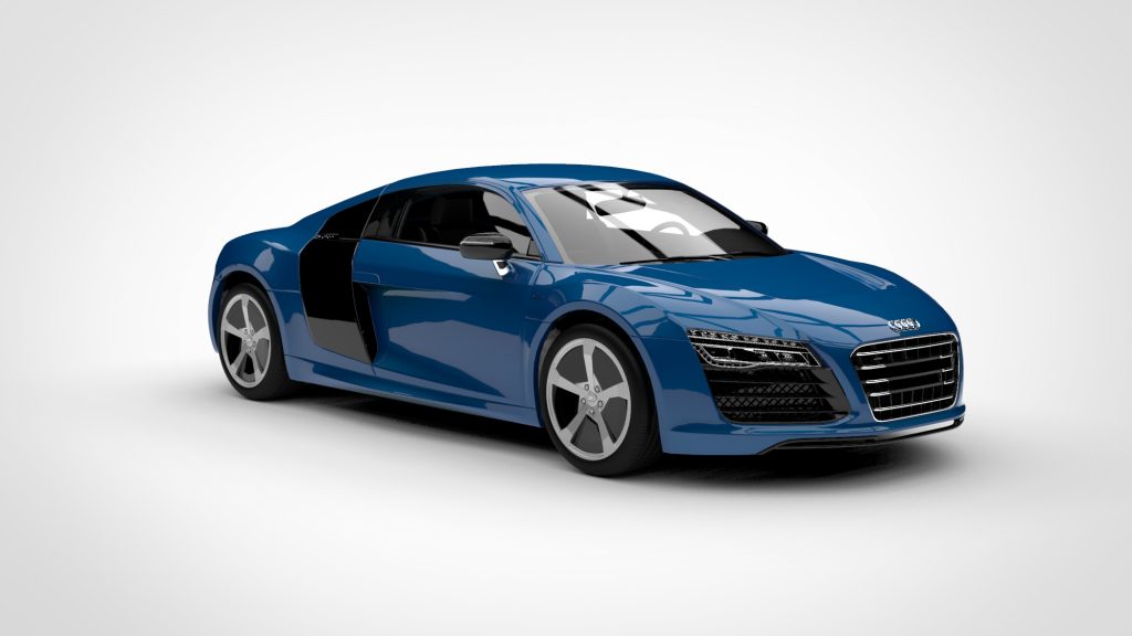 图片[2]-奥迪R8 audi r8 e tronprototype 2013 3d模型