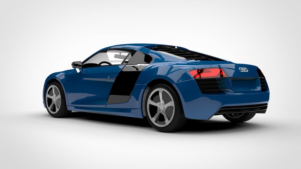 图片[4]-奥迪R8 audi r8 e tronprototype 2013 3d模型