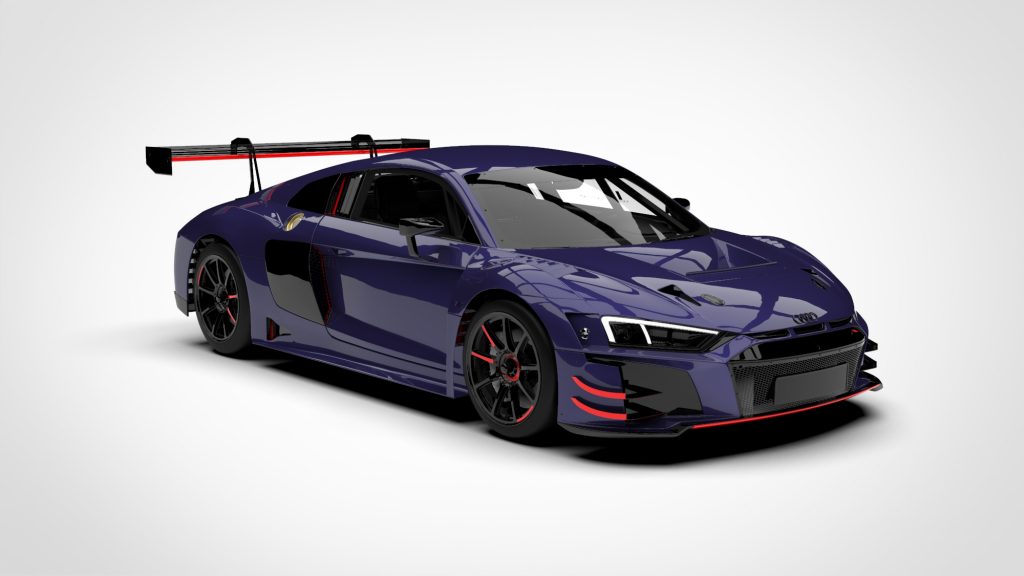 图片[2]-奥迪R8 audi r8 lms gt3 2020 3d模型