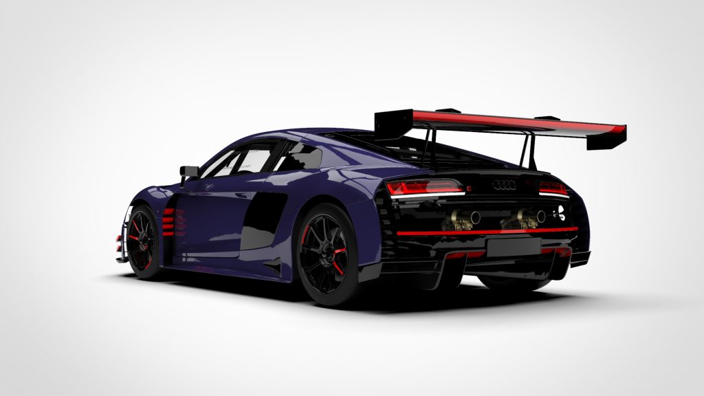 图片[4]-奥迪R8 audi r8 lms gt3 2020 3d模型