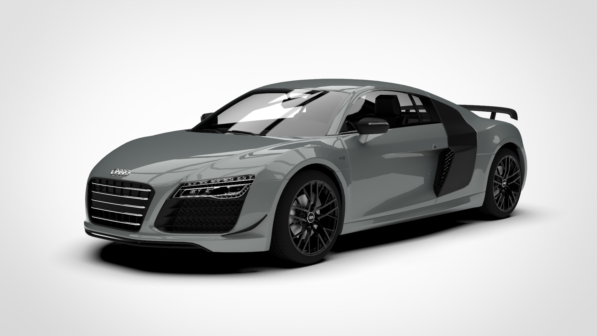 奥迪R8 audi r8 lmx 2014 3d模型