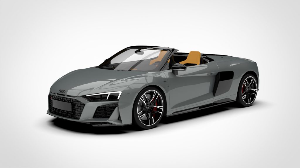 图片[1]-奥迪R8 audi r8 spyder 2019 3d模型