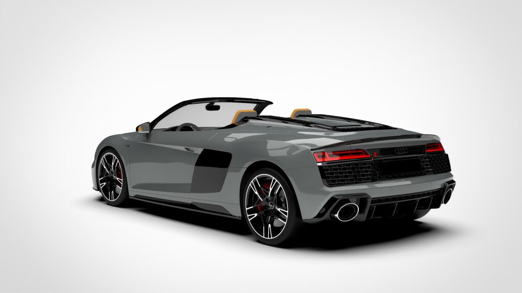 图片[4]-奥迪R8 audi r8 spyder 2019 3d模型