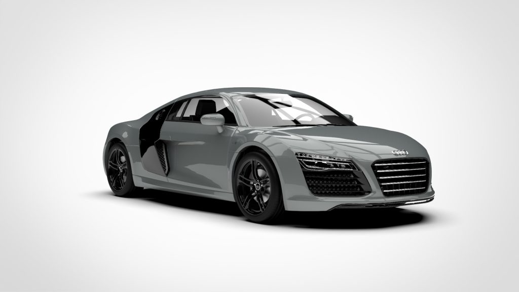 图片[2]-奥迪R8 audi r8 v10 2013 3d模型