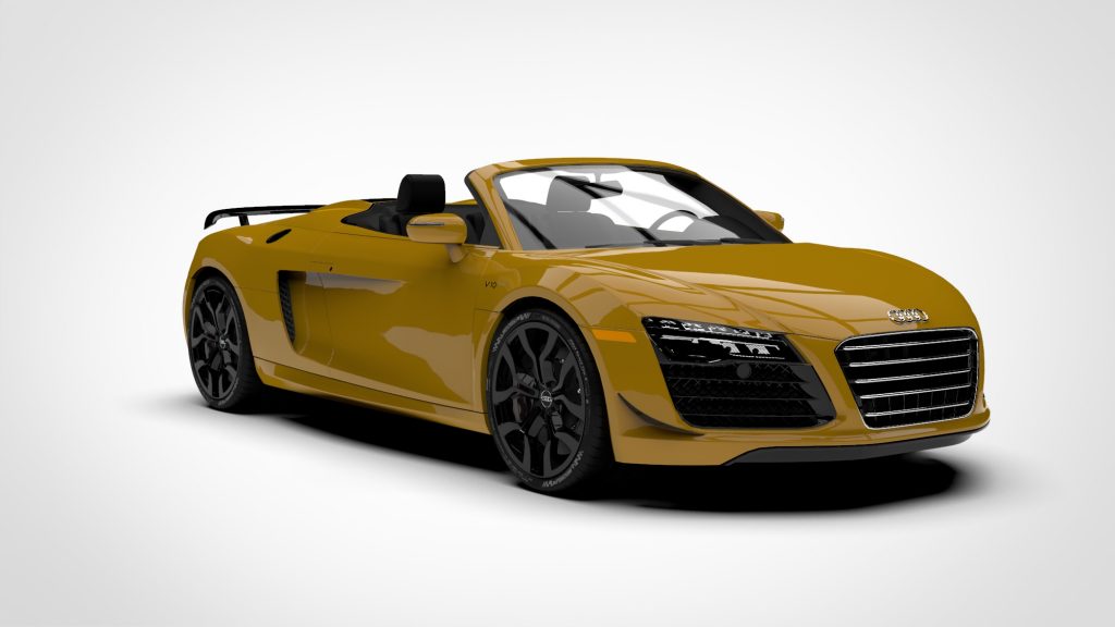 图片[2]-奥迪R8 audi r8 v10 competitions spyder 2016 3d模型