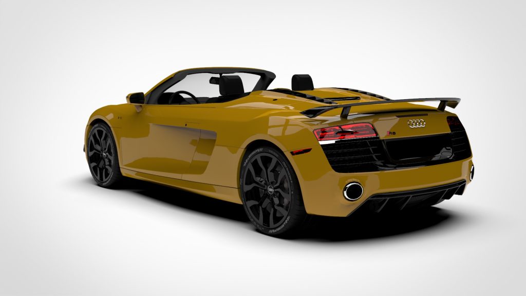 图片[4]-奥迪R8 audi r8 v10 competitions spyder 2016 3d模型