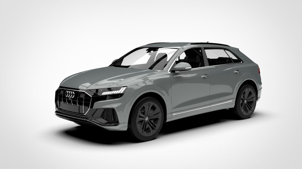 图片[1]-奥迪Q8 lowpoly audi q8 s line 2019