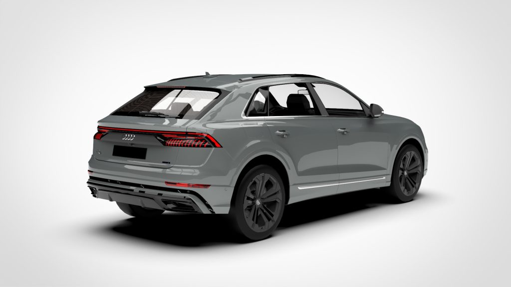 图片[3]-奥迪Q8 lowpoly audi q8 s line 2019