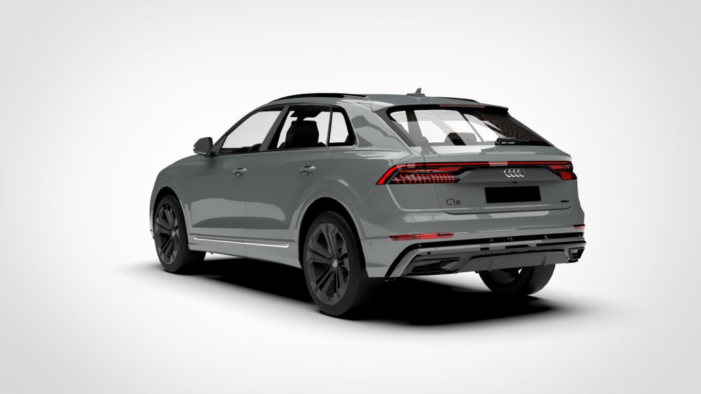 图片[4]-奥迪Q8 lowpoly audi q8 s line 2019