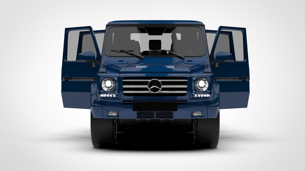 图片[1]-Mercedes Benz G Class With Interior Blue