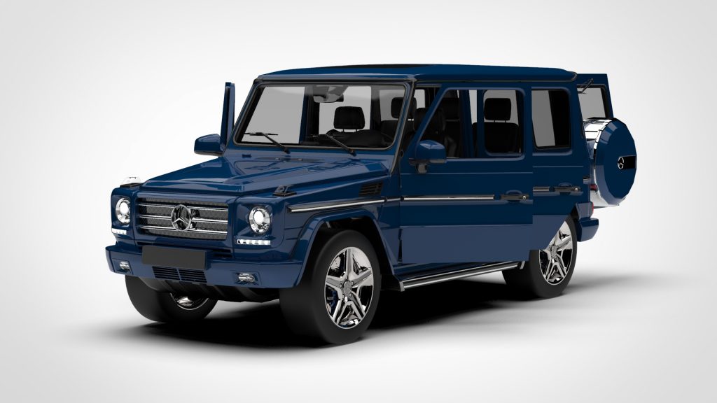 图片[2]-Mercedes Benz G Class With Interior Blue