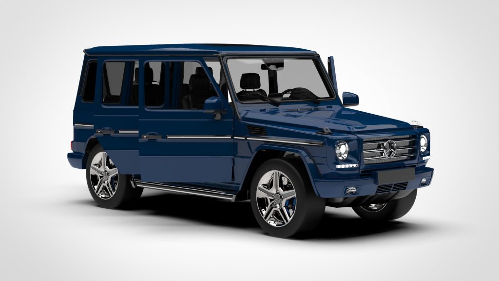 图片[3]-Mercedes Benz G Class With Interior Blue