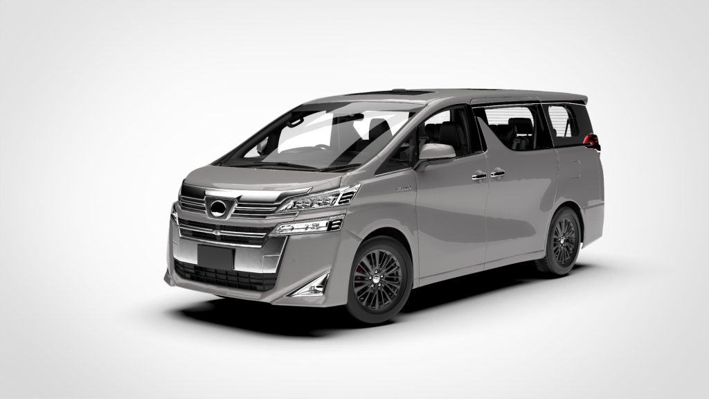 图片[1]-丰田威尔法Toyota Vellfire 2022款 3d模型