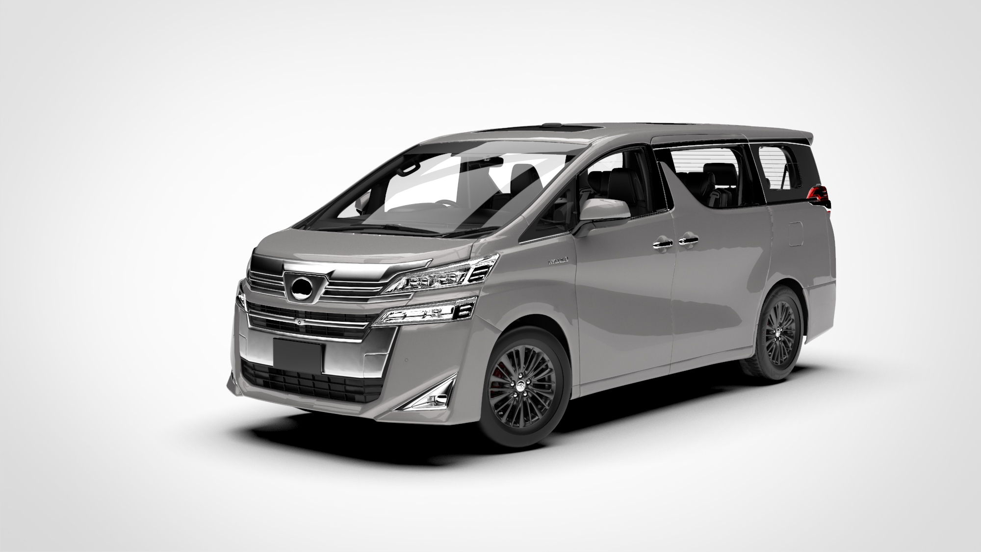 丰田威尔法Toyota Vellfire 2022款 3d模型