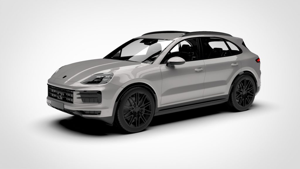 图片[1]-保时捷卡宴 porsche cayenne 2024 3d模型