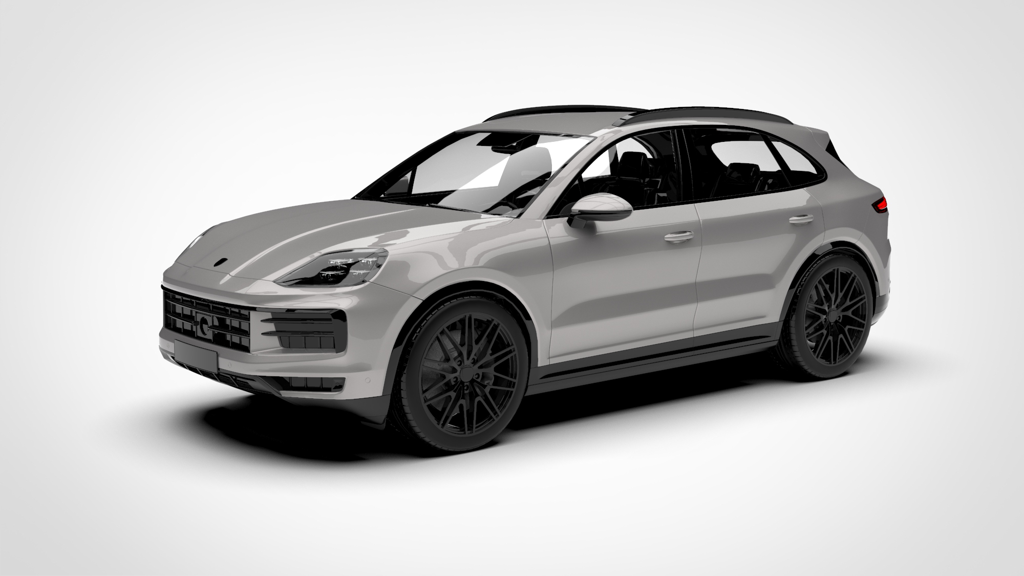 保时捷卡宴 porsche cayenne 2024 3d模型