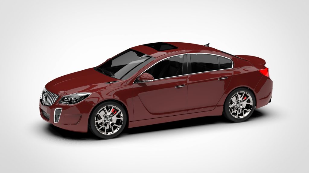 图片[3]-别克 Buick Regal GS 3D模型