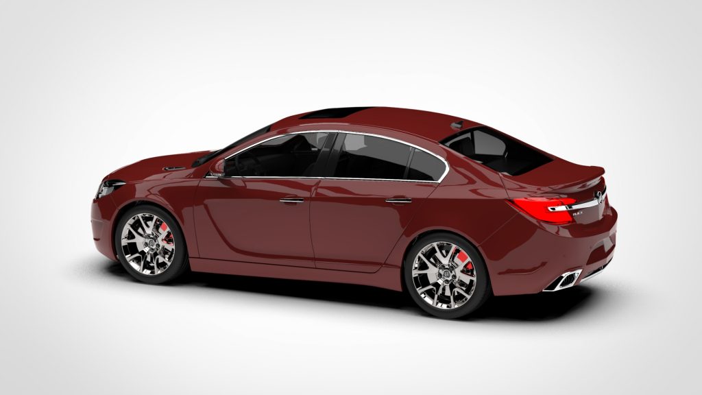 图片[4]-别克 Buick Regal GS 3D模型