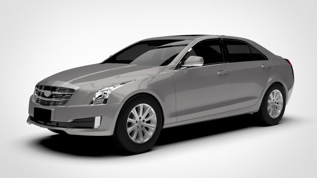 图片[1]-凯迪拉克 Cadillac ATS-L 2017 3d模型