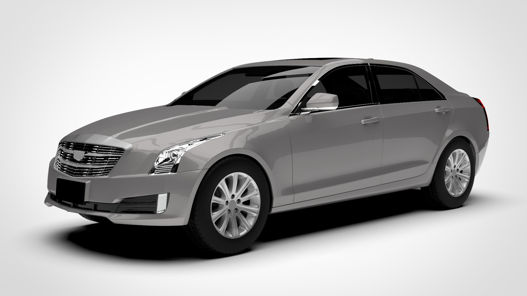 凯迪拉克 Cadillac ATS-L 2017 3d模型