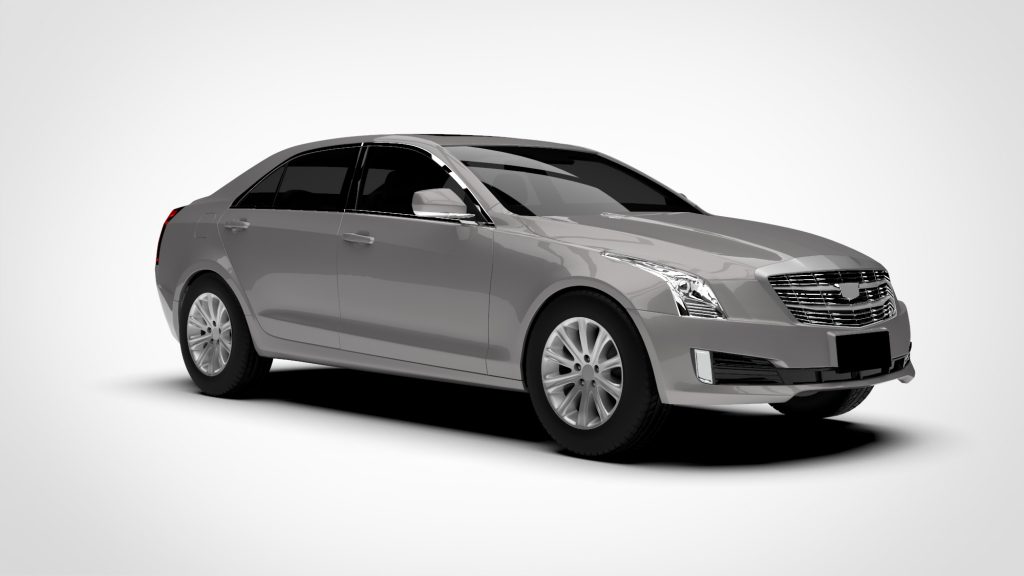 图片[2]-凯迪拉克 Cadillac ATS-L 2017 3d模型