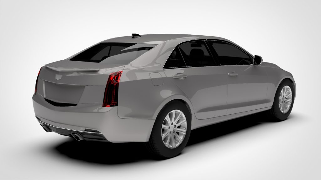 图片[3]-凯迪拉克 Cadillac ATS-L 2017 3d模型