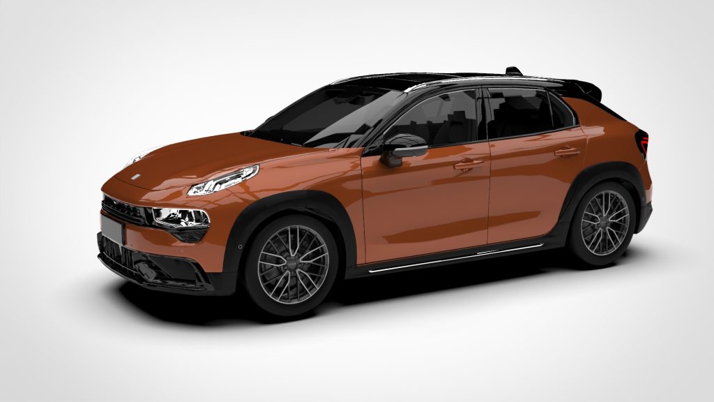 图片[1]-领克 02 hatchback LYNK&CO 02 2023款 3D模型 3d模型