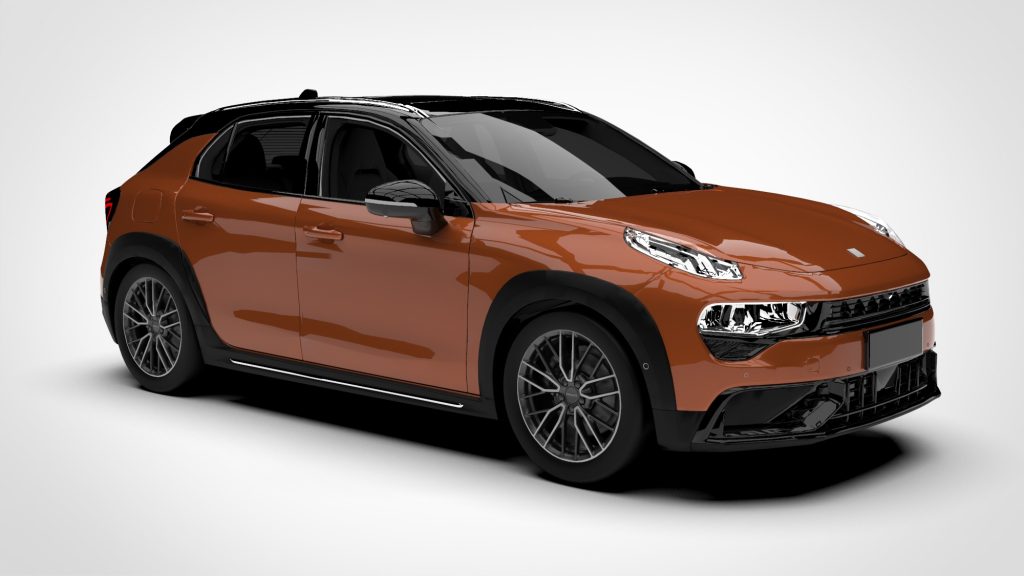 图片[2]-领克 02 hatchback LYNK&CO 02 2023款 3D模型 3d模型