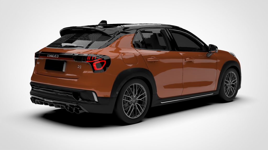 图片[3]-领克 02 hatchback LYNK&CO 02 2023款 3D模型 3d模型