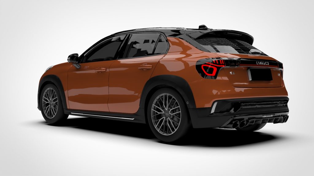 图片[4]-领克 02 hatchback LYNK&CO 02 2023款 3D模型 3d模型