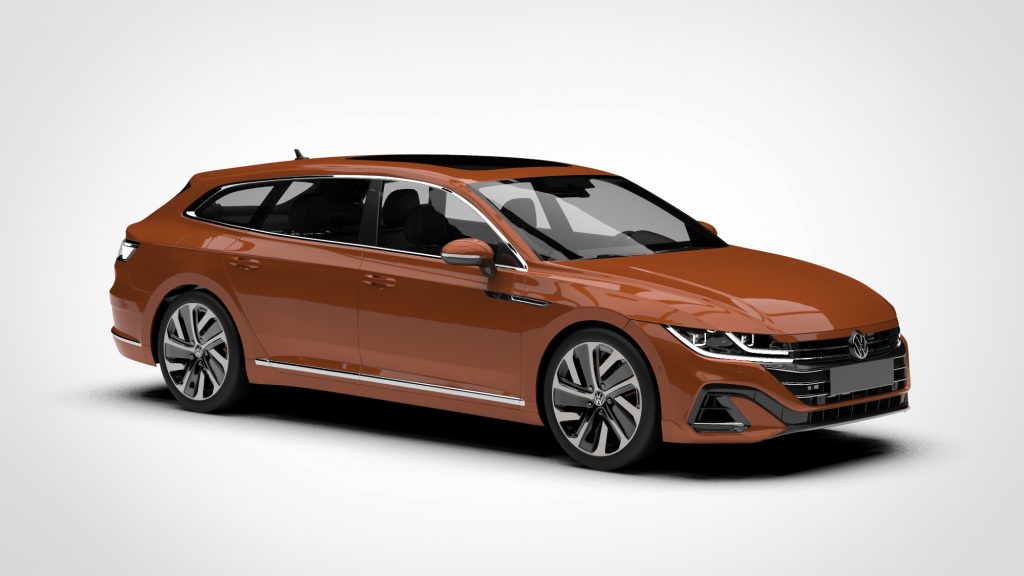 图片[3]-Volkswagen Arteon Shooting Brake Hybrid 2021